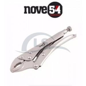 Alicate de pressão 10" mordente curvo Nove54