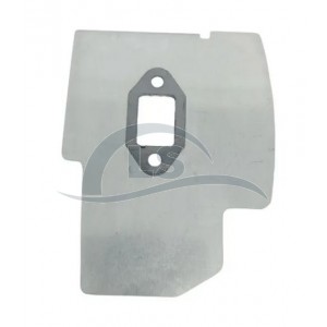 Chapa Escapamento Roçadeira Husqvarna 236R / 143RII
