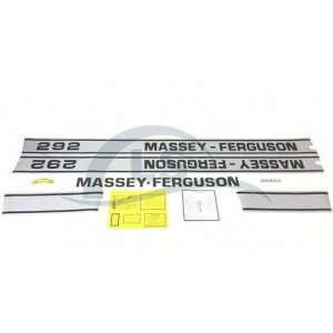 Decalque Faixa Adesiva - Trator Massey Ferguson 292