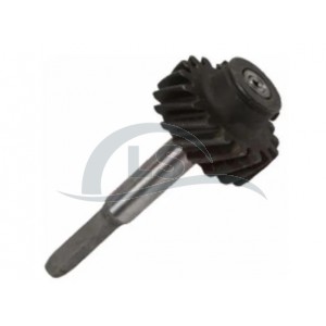 Eixo com engrenagem da bomba de óleo – Tratores Ford/New Holland 4600 / 6600 / 7610