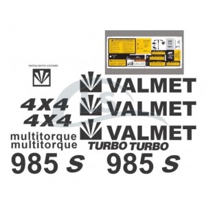 Jogo de decalque – Tratores Valtra/Valmet 985 4X4