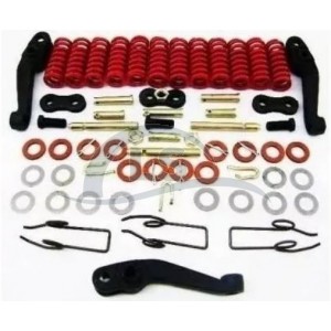 Conjunto de reparo do platô de embreagem 8 velocidades com mola com alavanca - Tratores Massey Ferguson 