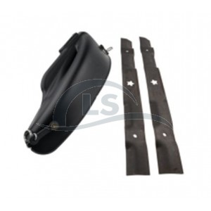 Kit Bio Clip 46" 117 cm - Com Lâmina - Trator Husqvarna