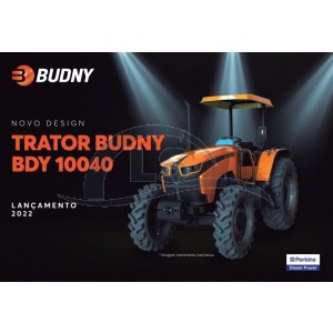 TRATOR BUDNY 100CV BDY-10040 MOTOR NACIONAL PERKINS (VALOR A COMBINAR COM A REVENDA)