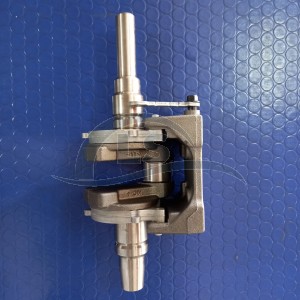 Virabrequim c/ contra peso para trator cortador de grama Kohler 18hp 